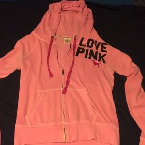 Pink hoodie
